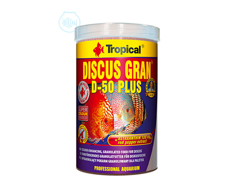 Alimento granulado peces Disco Tropical D-50 Plus