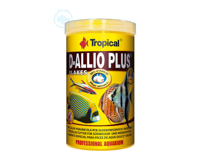 Alimento peces con ajo Tropical D-Allio Plus 