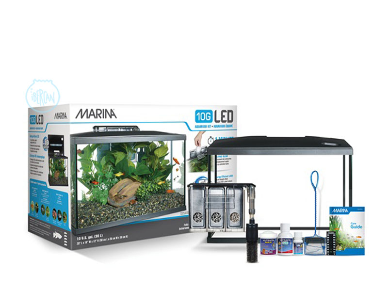 Acuario Marina LED 10G 38 litros ideal para iniciarse