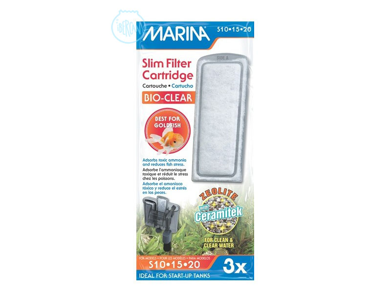 Carga Bio Clear para filtro Slim