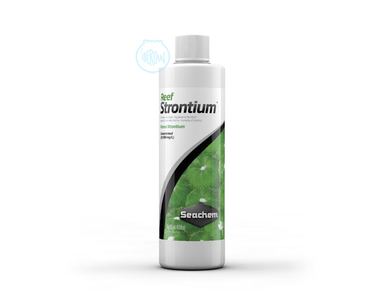 Seachem Reef Strontium 250ml aditivo de estrocio acuarios marinos.