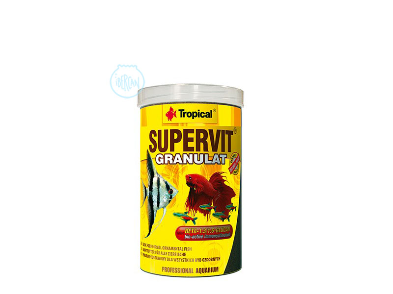 Alimento peces Tropical Supervit Granulat 