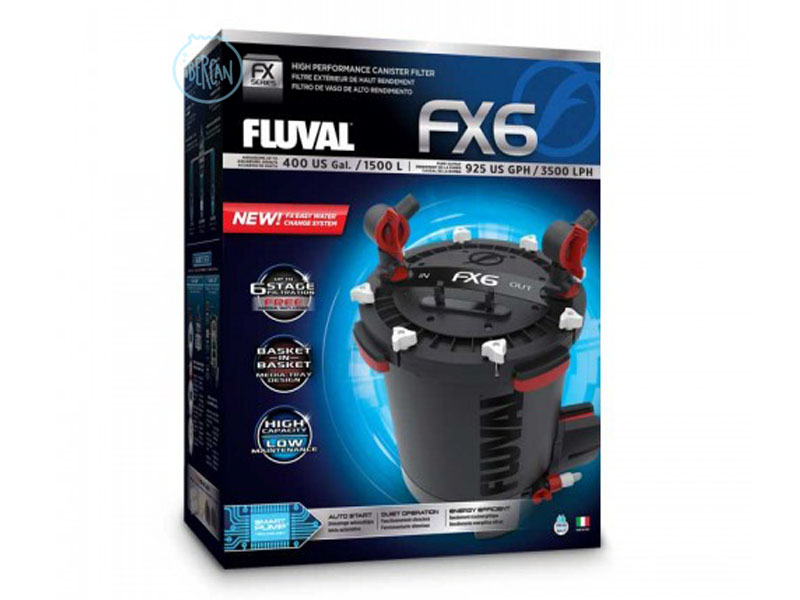 Filtro exterior Fluval FX6 para acuarios de grandes dimensiones