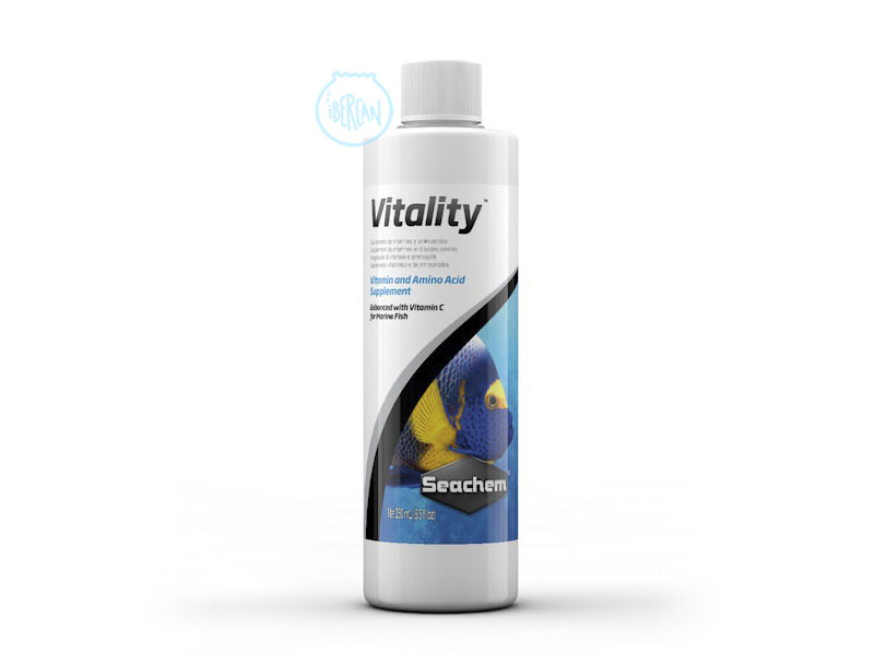 Seachem Vitality vitaminas especiales para peces marinos