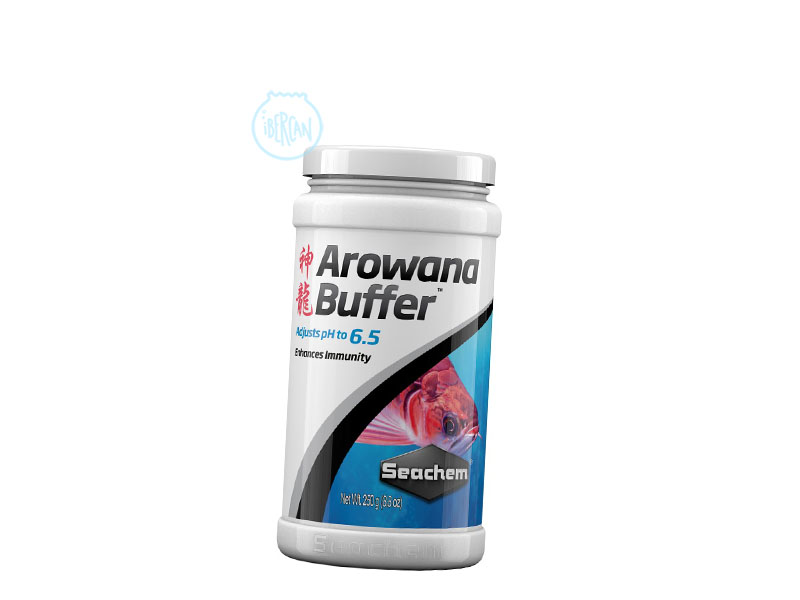 AROWANA BUFFER ajusta el pH a 6.5 tanto desde un mayor como menor pH