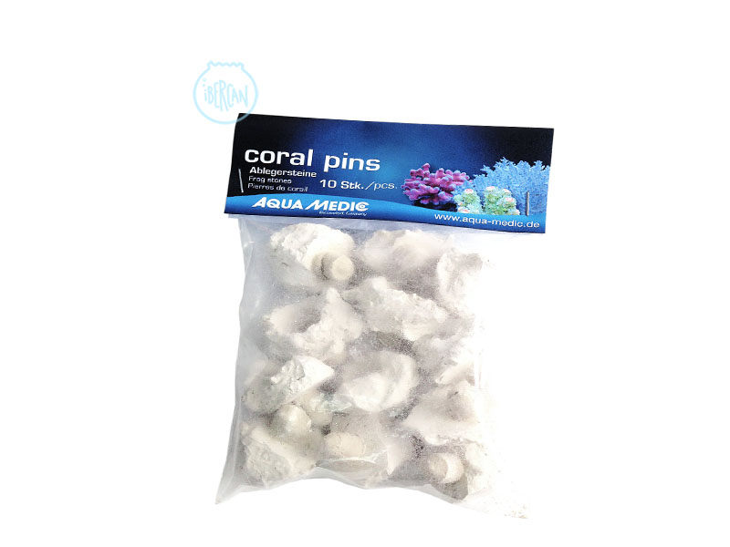 Coral Pins AquaMedic son unos sticks para corales que se reproducen por simple fragmentacin.