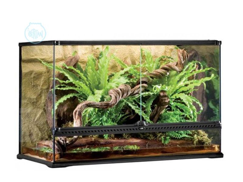 Terrario 90X45X60cm ideal para reptiles y anfibios arborcolas 