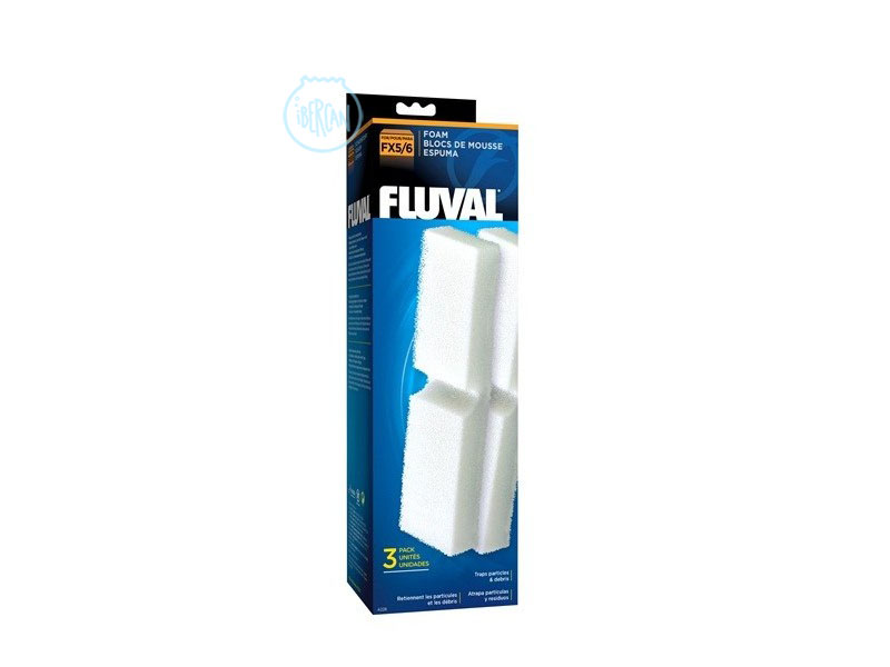 Fluval Foamex externas para los filtros Fluval FX5, FX6 y FX4