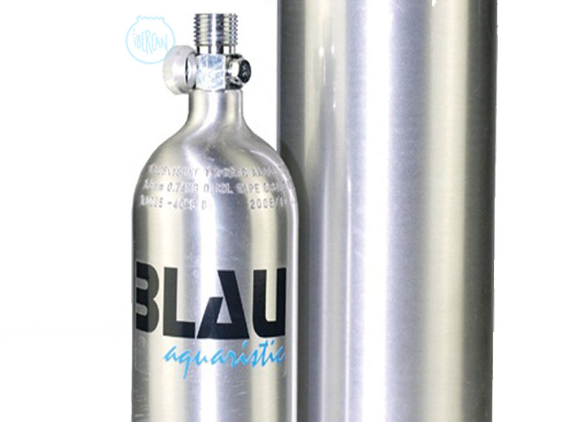 Botella CO2 aluminio 1 LITRO Blau