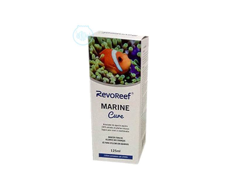 Revoreef Marine Cure 125ml es un medicamento para peces marinos