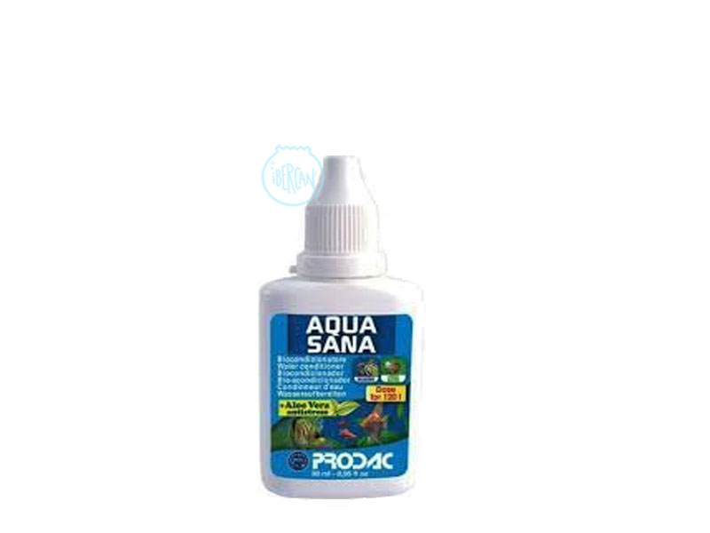 Prodac Aquasana 30ml tratamiento para acuarios de agua dulce y marina