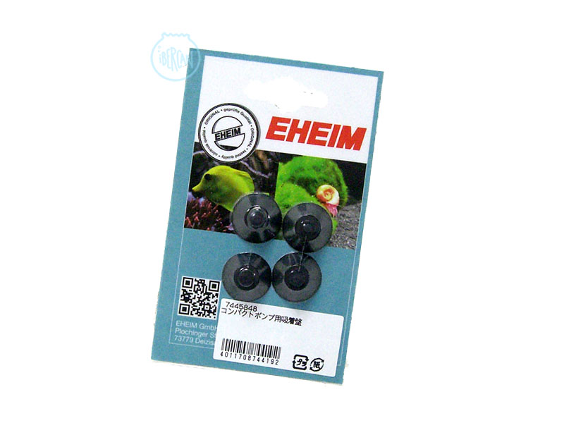 Juego 4 ventosas Eheim para bombas compact 1000-1001-1002 filtros Eheim Mini Up , Eheim Mini Flat y Eheim Skim 350 