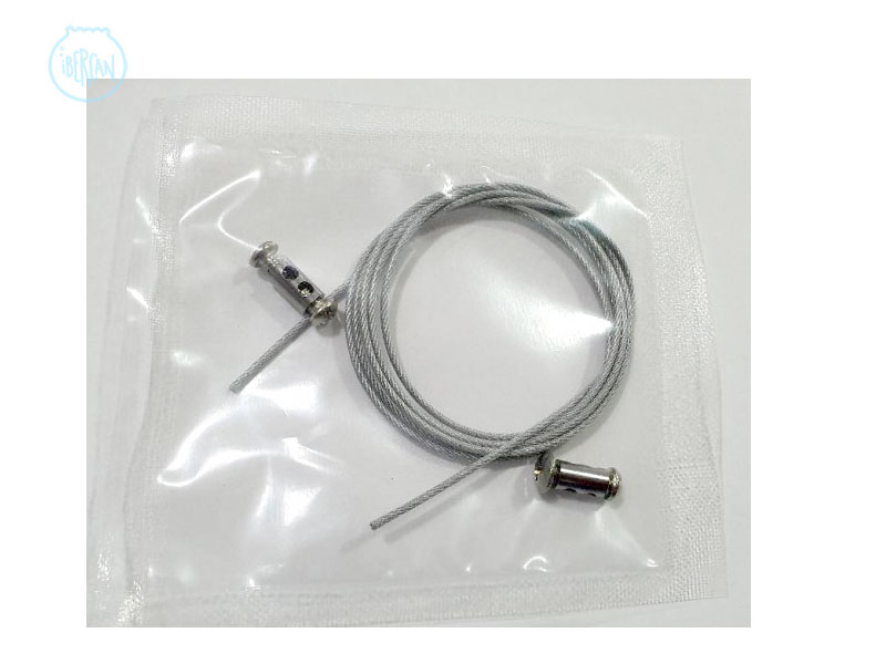 Cables de acero para colgar pantallas