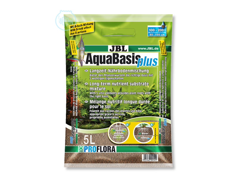 Sustrato plantas acuario JBL Aquabasis Plus