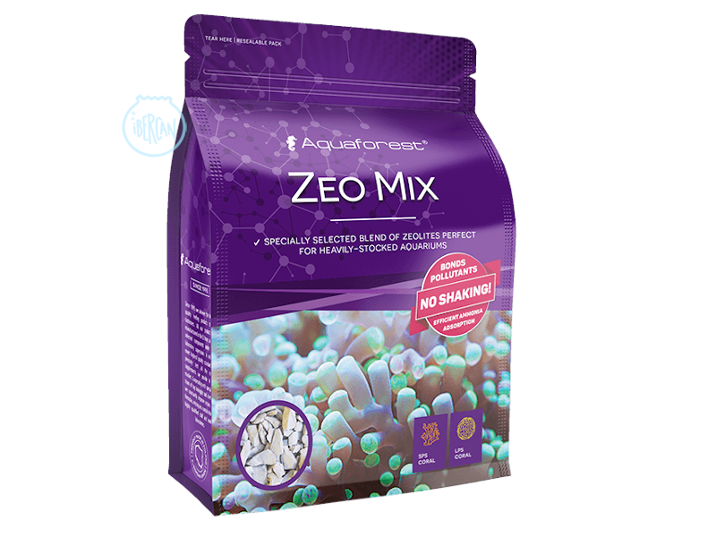 Zeo Mix de AquaForest es una mezcla de Zeolitas seleccionadas 