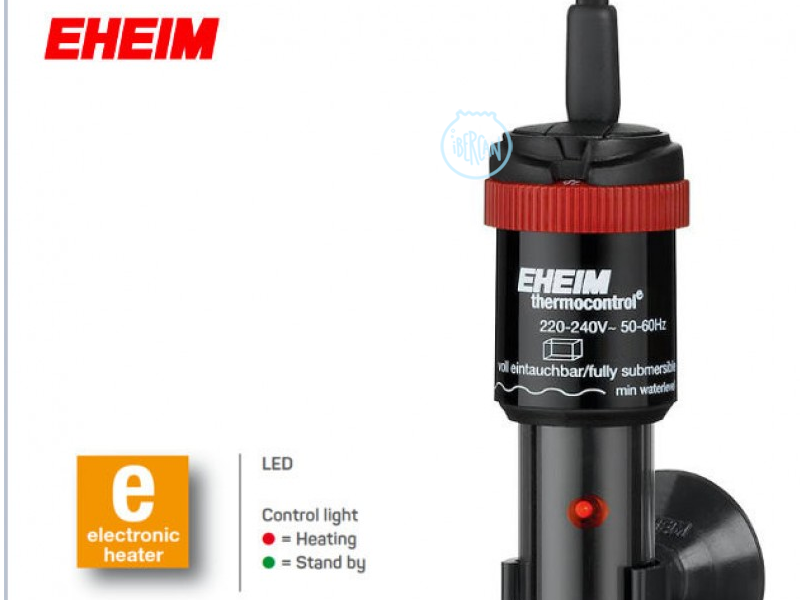 Calentador electrnico Eheim thermocontrol e 400 para acuarios desde 450 hasta 600 litros.