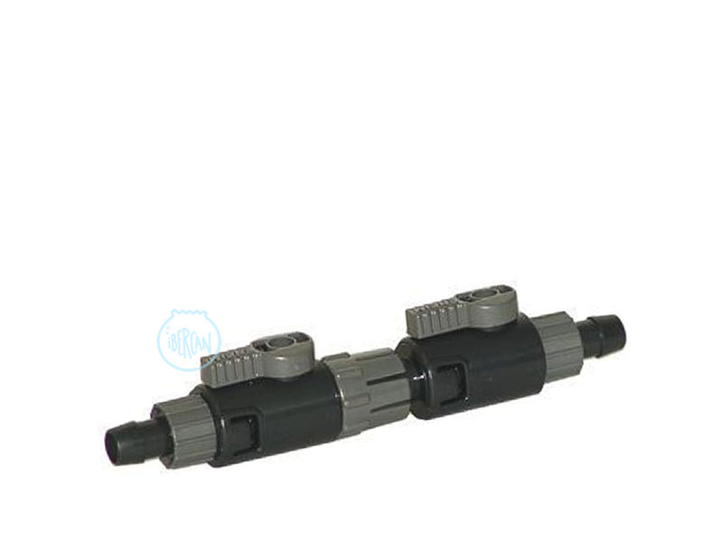 Llave doble Eheim para mangueras 25/34