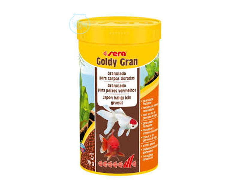 Sera Goldy Gran alimento granulado para peces de agua fria