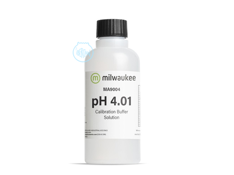 Buffer calibrador PH4 bote 230ml Milwaukee Instruments.