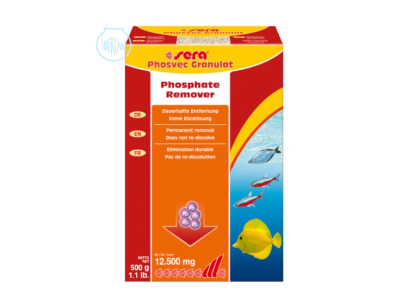 Sera Phosphate Remover elimina el fosfato de forma duradera 