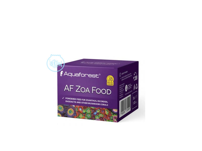 AquaForest AF Zoa Food es alimento en polvo para corales