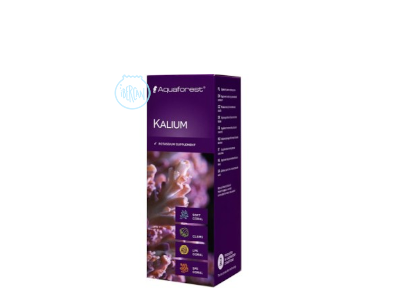 Aquaforest Kalium potasio concentrado para acuarios marinos.