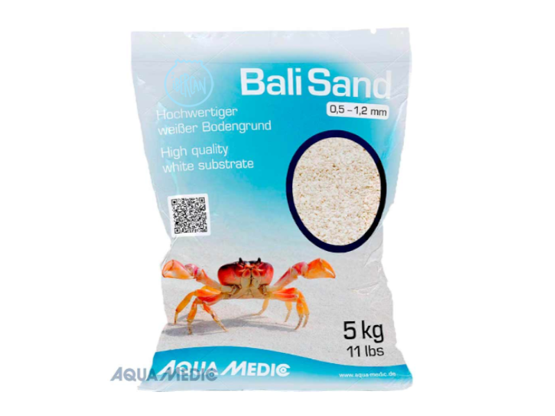 AquaMedic Bali Sand es una arena caliza muy pura para acuarios marinos