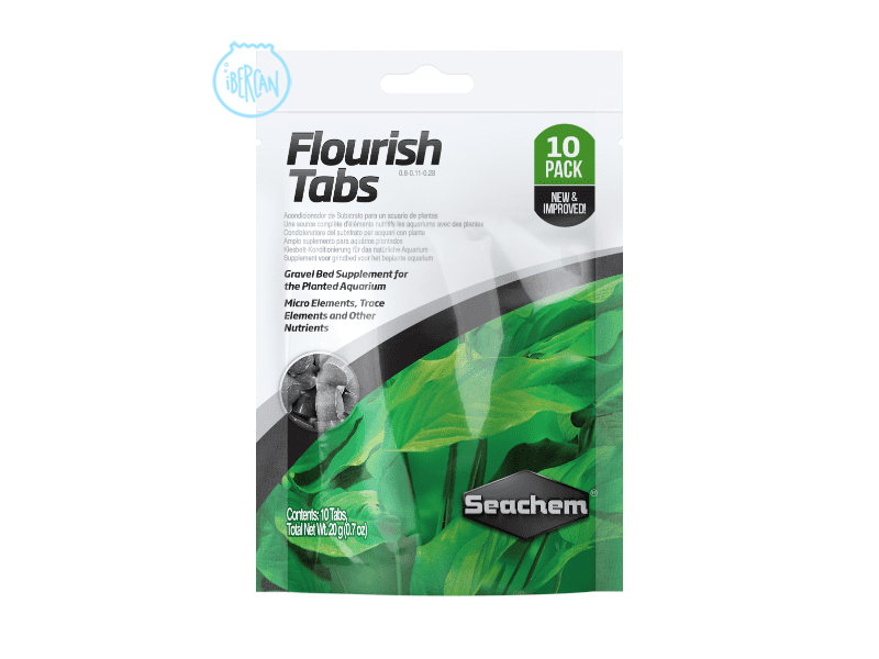 Seachem Flourish Tabs son tabletas para estimular el crecimiento de las races de las plantas.