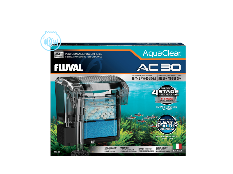 Filtro Mochila Fluval AquaClear AC30