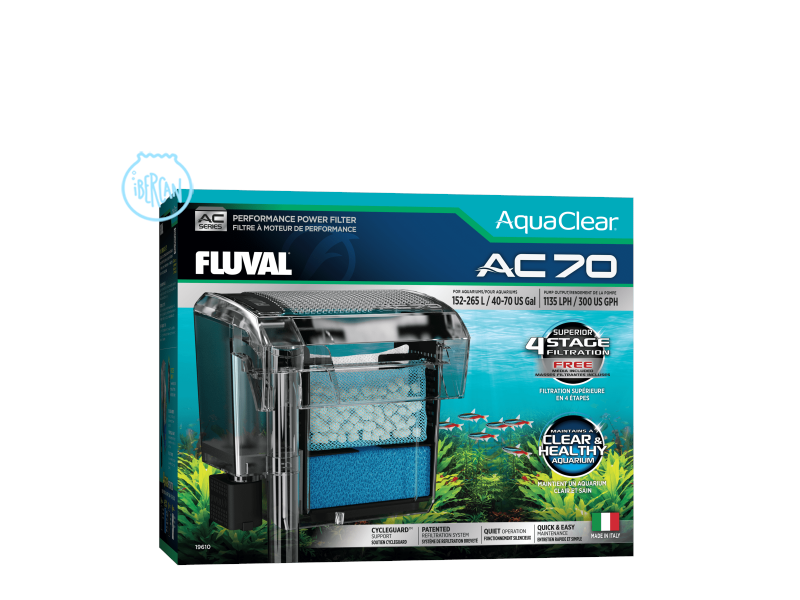 Filtro Mochila Fluval AquaClear AC70