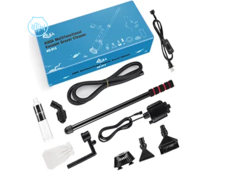 Aspirador acuario AQQA 6 en 1 con mltiples accesorios 
