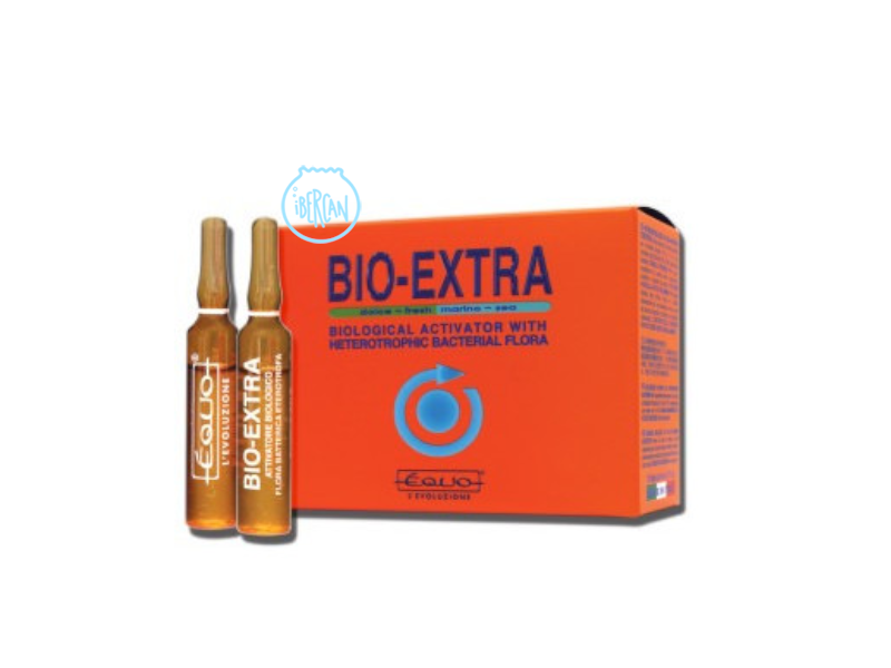 Bio-Extra Equo ampollas es una mezcla de cultivo bacteriano