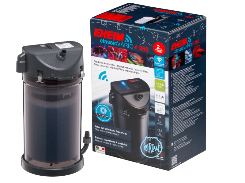 EHEIM classicVARIO+e, la versi�n inteligente del acreditado ﬁltro classic