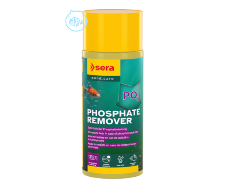 Sera Phosphate Remove ayuda inmediata en caso de contaminaci�n por fosfato
