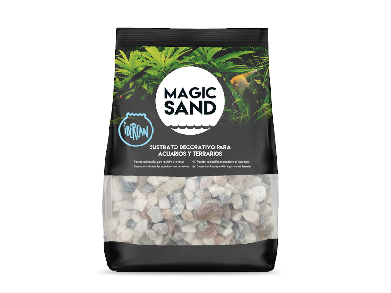 Mix de gravas en diferentes tonos MAGIC SAND de 8-16 mm