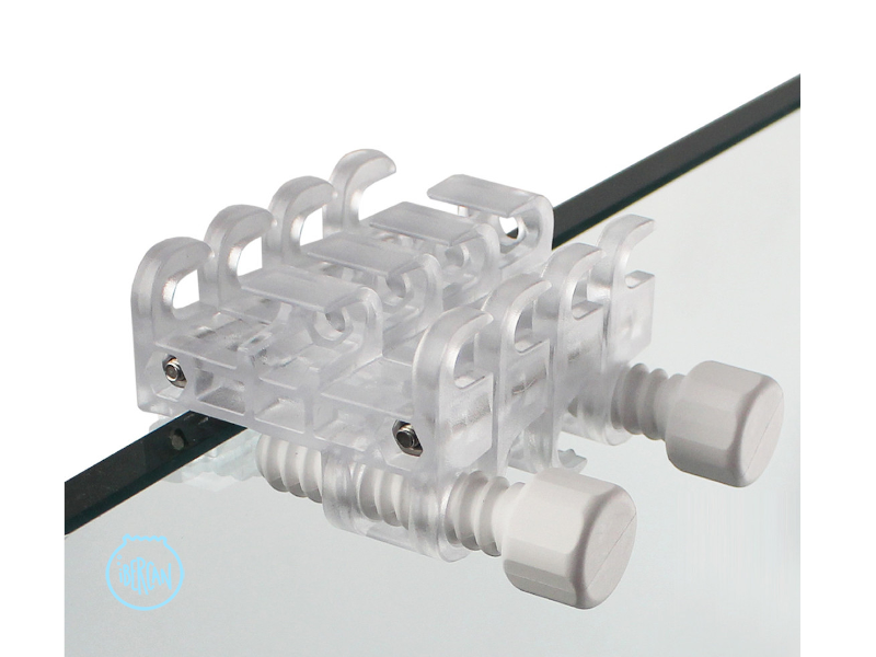 El Multi Tube Holder de Tunze, 4 soportes de manguera independientes