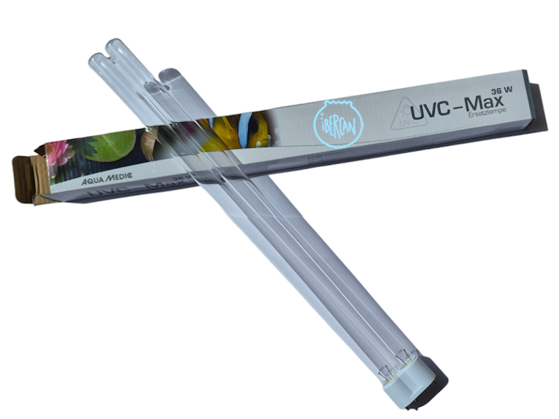 Bombilla de recambio para los equipos esterilizadores AquaMedic UVC Max de 36w