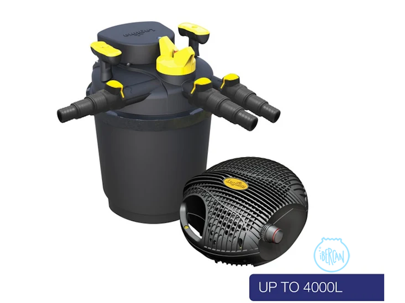 El flitro laguna Max Flo 4000 para estanques de hasta 4000 litros
