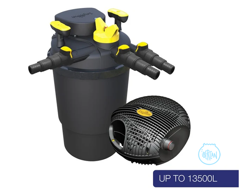 El flitro laguna Max Flo 13500 para estanques de hasta 13500 litros