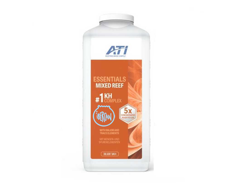 La gama ATI� Essentials Mixed Reef, es un sistema en dos partes altamente concentrado.