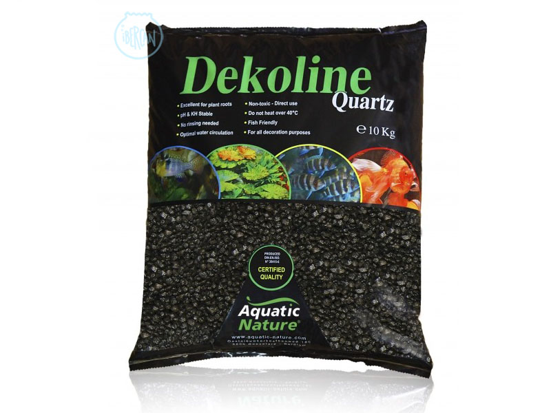 Arena negra para acuarios Aquatic Nature Dekoline Nero 5kg