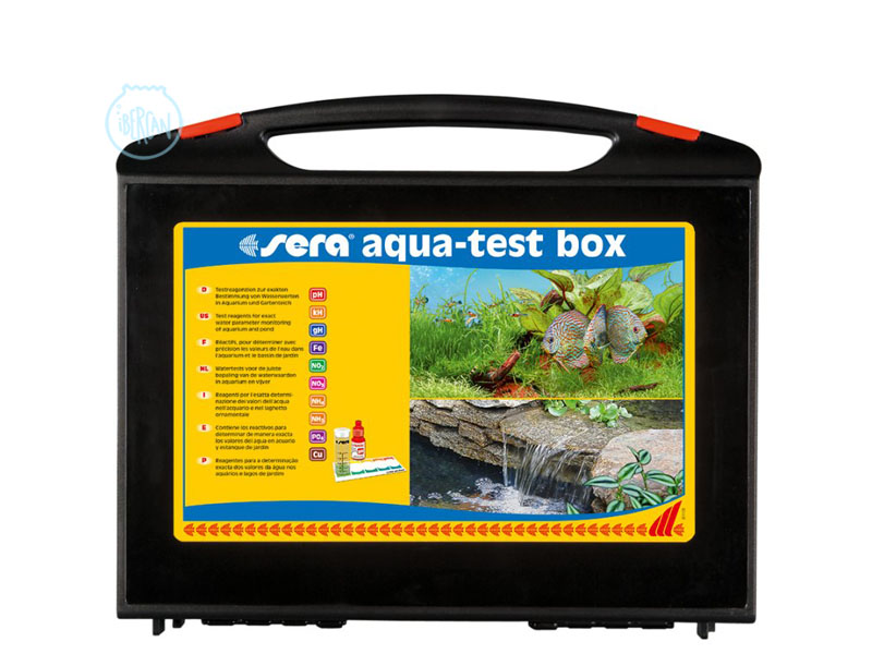 Maletn de test Sera  Aqua Test Box