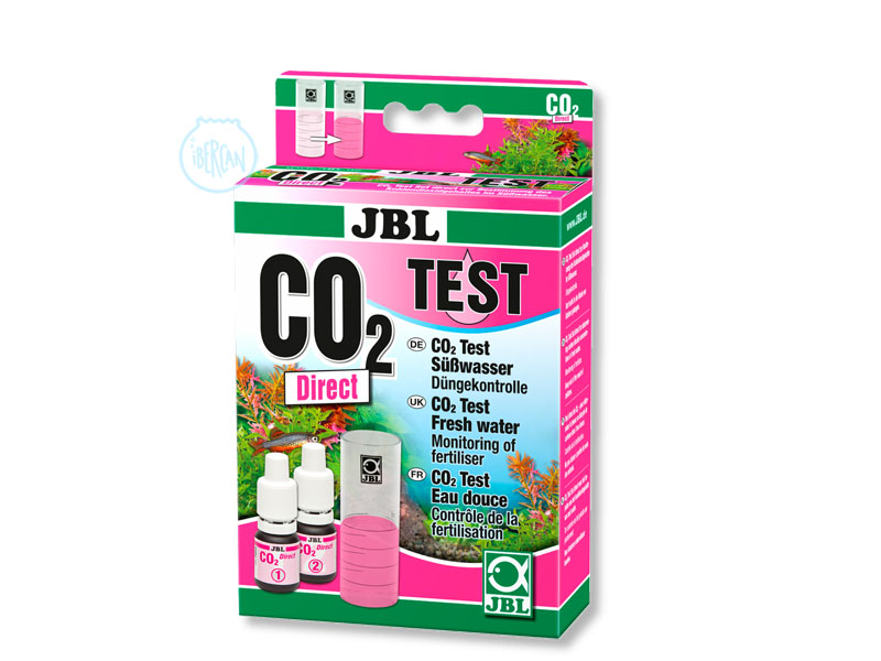Test CO2 JBL direct para determinar ese valor en el agua del acuario