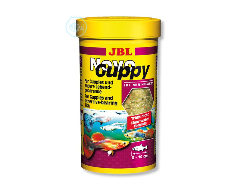 Alimentación especial peces Guppy JBL Novo Guppy
