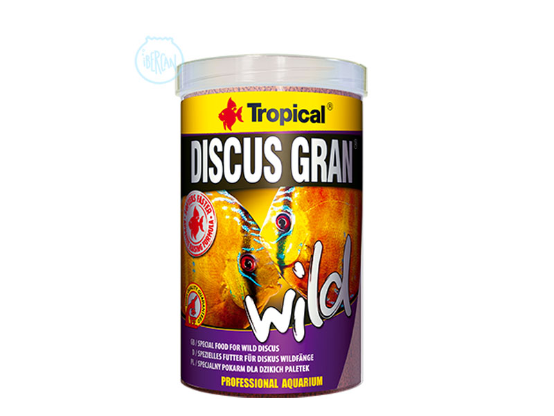 Alimento para discos salvajes Tropical Discus Wild Ibercan