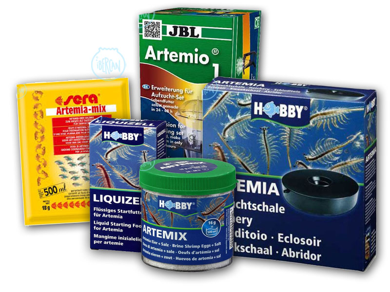 Alimentos y comida para peces Artemia/Sistema - 